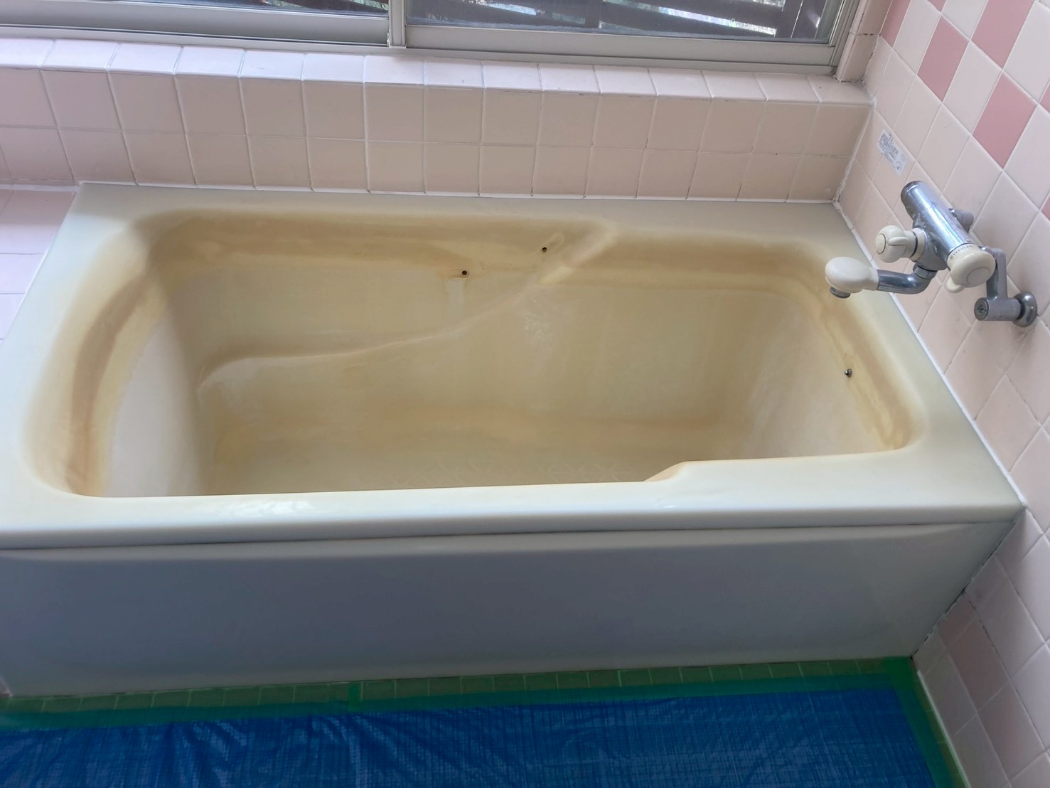 バスタブ・浴槽塗装 Before